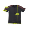T-shirt utilitária Prada com Ombros Contrastantes