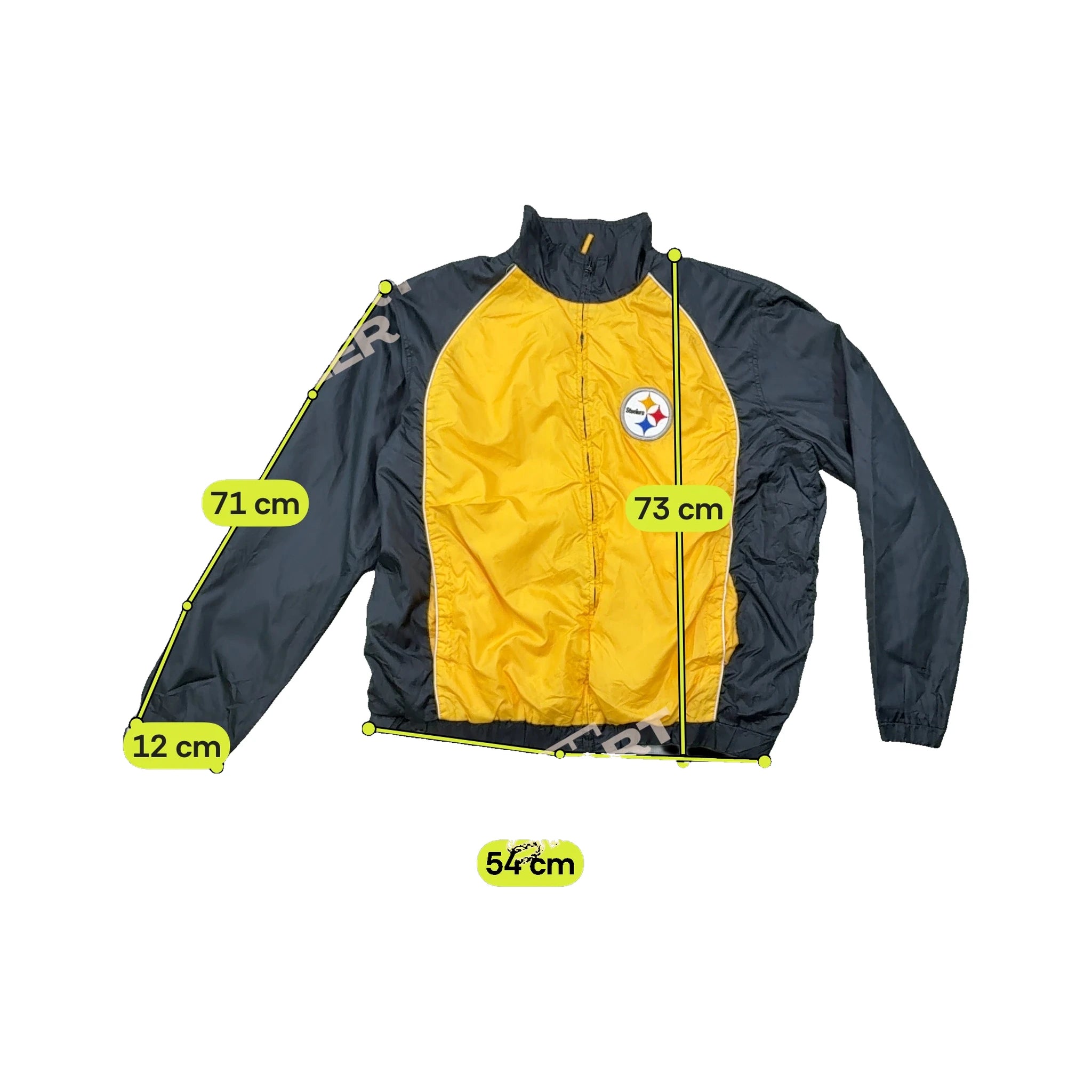 Casaco de fato de treino G-III Apparel Pittsburgh Steelers color block