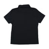 Polo Calvin Klein preto com logótipo