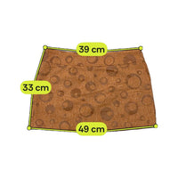 Mini saia Sisley com estampado de Círculos