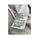 Vintage Abstract Print Purple Pullover Ski Jacket