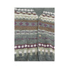 Rodes Vintage Geometric Pattern Virgin Wool Sweater Vest