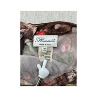 Saia Blumarine em Raiom com estampado floral