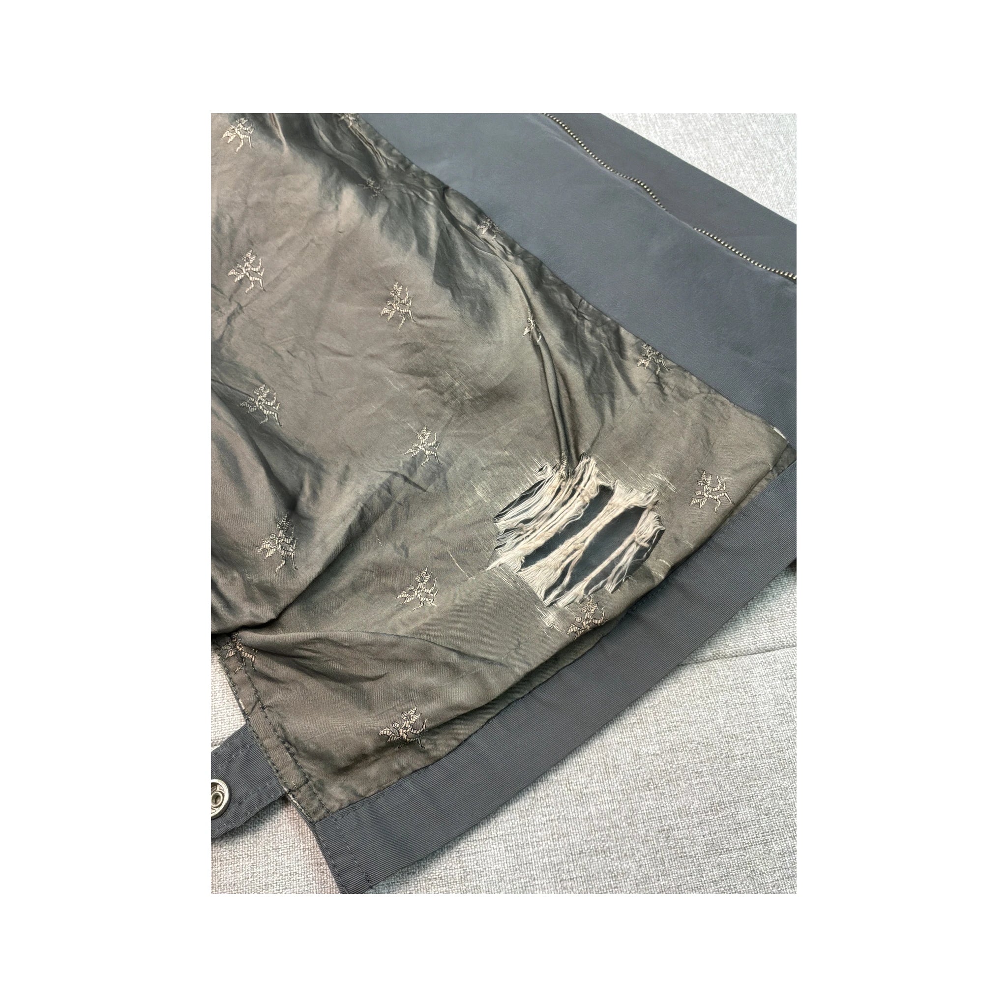 Piero Guidi Iconic Zip Front Field Jacket