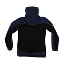 Vintage Floral Panel Funnel Neck Fleece