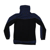 Vintage Floral Panel Funnel Neck Fleece