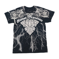 Mauro Ferrini Studded Lightning Graphic T-shirt