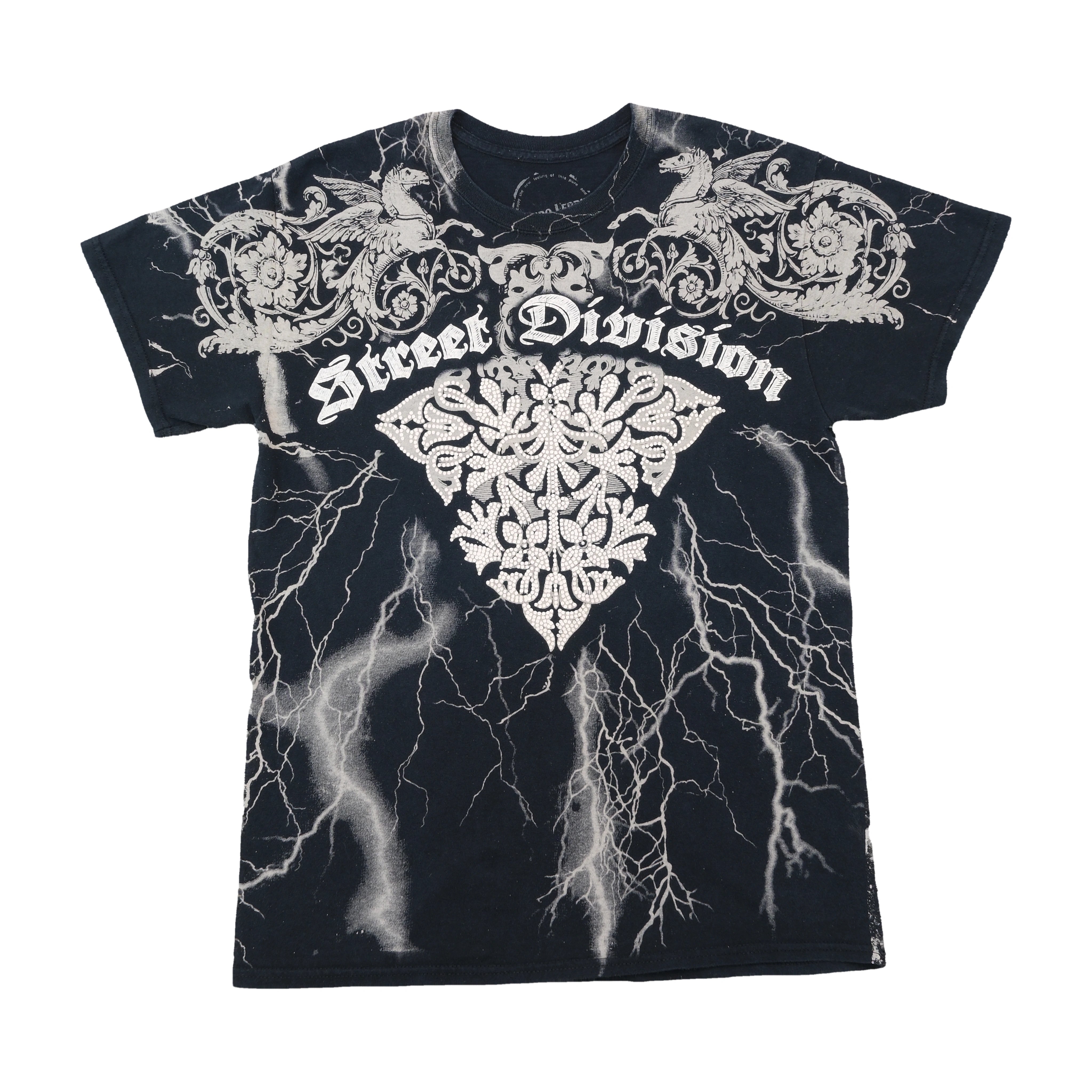 Mauro Ferrini Studded Lightning Graphic T-shirt