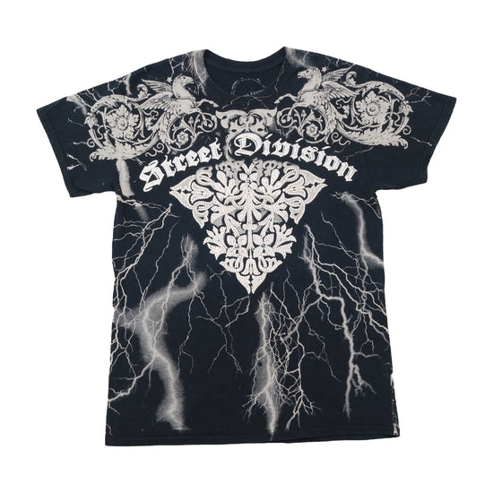 Mauro Ferrini Studded Lightning Graphic T-shirt