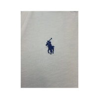 Ralph Lauren Sport White Long Sleeve V-Neck Cotton T-Shirt