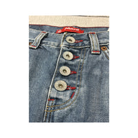 Phard Button Fly Denim Skirt
