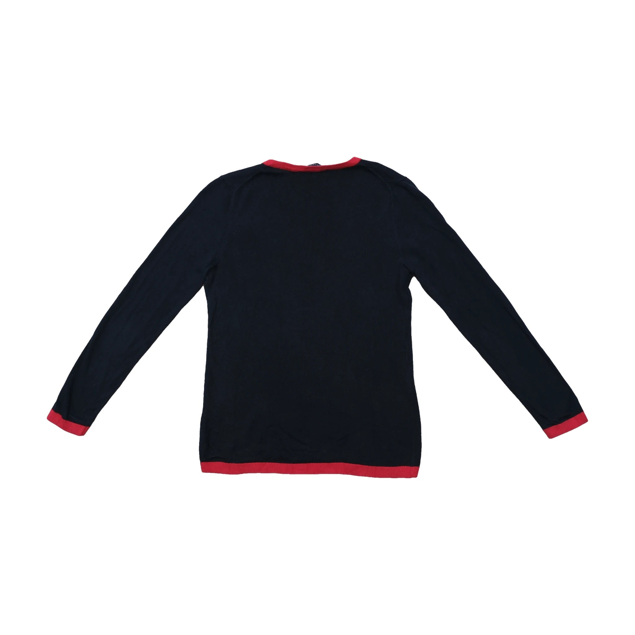 Camisola Tommy Hilfiger com decote em V e Padrão Argyle