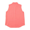 Royal Robbins Red Plaid Sleeveless Button-Up Shirt