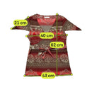Promod Floral Medallion Print Wrap Blouse (Repriced)