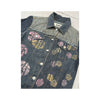 Moschino Jeans Floral Print Denim Jacket