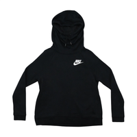 Polar Nike preto em Mistura de algodão com gola Tubo