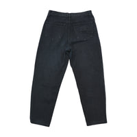 Calças de ganga Trussardi Jeans em algodão preto de Corte Afunilado