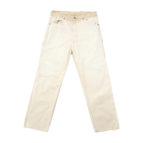 Dickies Vintage Beige Cotton Canvas Carpenter Pants