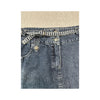 Dreamstar Belted High Rise Denim Shorts Jeans