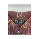 Young Style 2000 Abstract Chain Print Button-Up Shirt