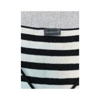 Top de alças Roccobarocco Jeans às riscas com Recortes