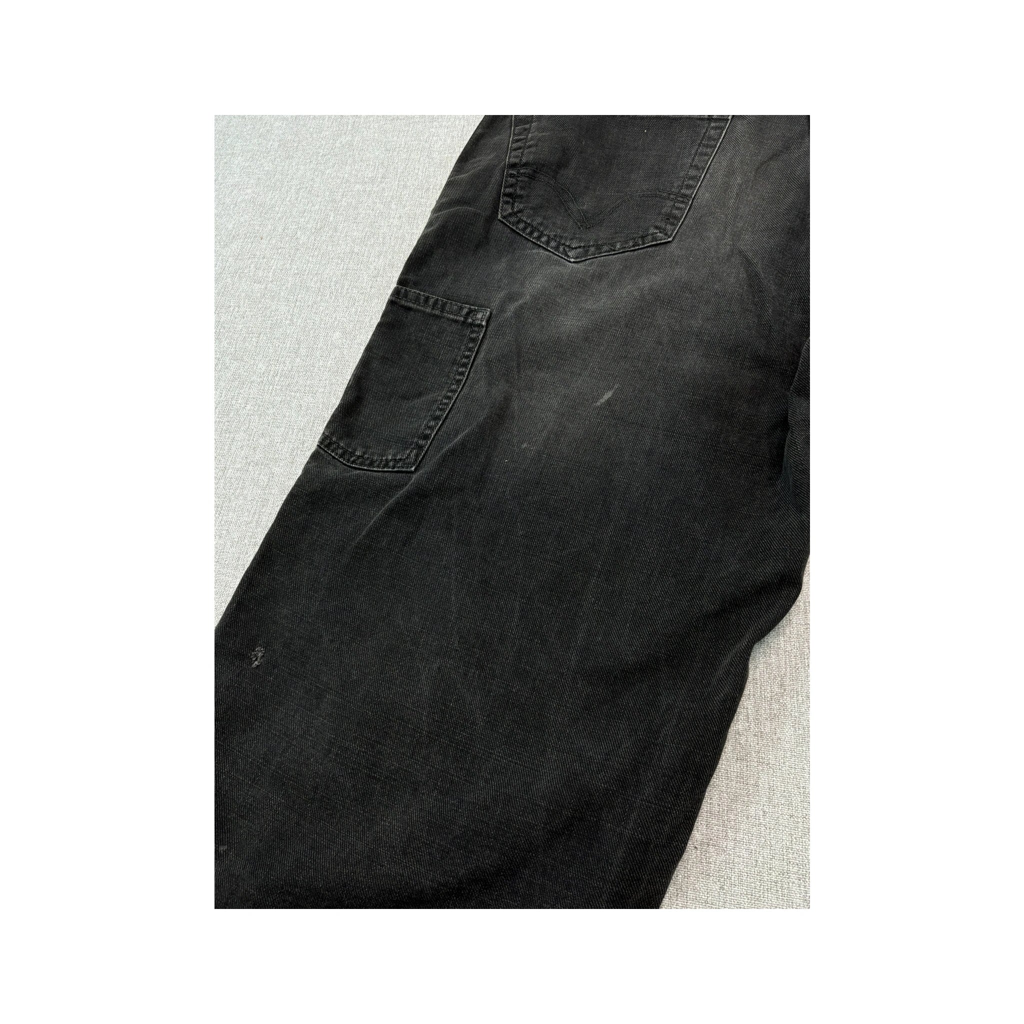 Levi's Studded Side Pocket Black Denim Jeans