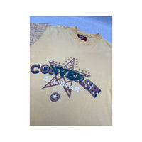 Camisa Converse vintage em algodão All Star com estampado gráfico e mangas Geométricas