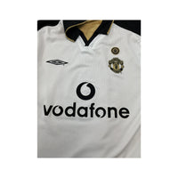 Umbro Manchester United Centenary Vodafone Soccer Jersey