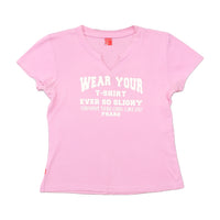 Phard Graphic Notch Neck T-shirt