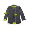 Blazer Dolce & Gabbana cinzento de Dois Botões em Mistura de Lã