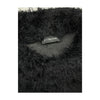 Oviesse Black Faux Fur Collar Poncho Capelet