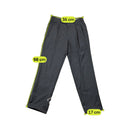 Vince Charcoal Pleated Cuffed Trousers