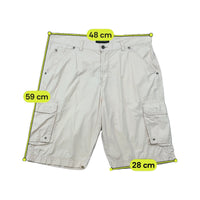 c. comberti Vintage Cotton Cargo Shorts