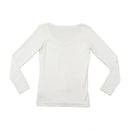 T-shirt Guess de Manga Comprida com decote em V e estampado gráfico