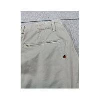 Fred Mello Cotton Stretch Beige Cargo Shorts