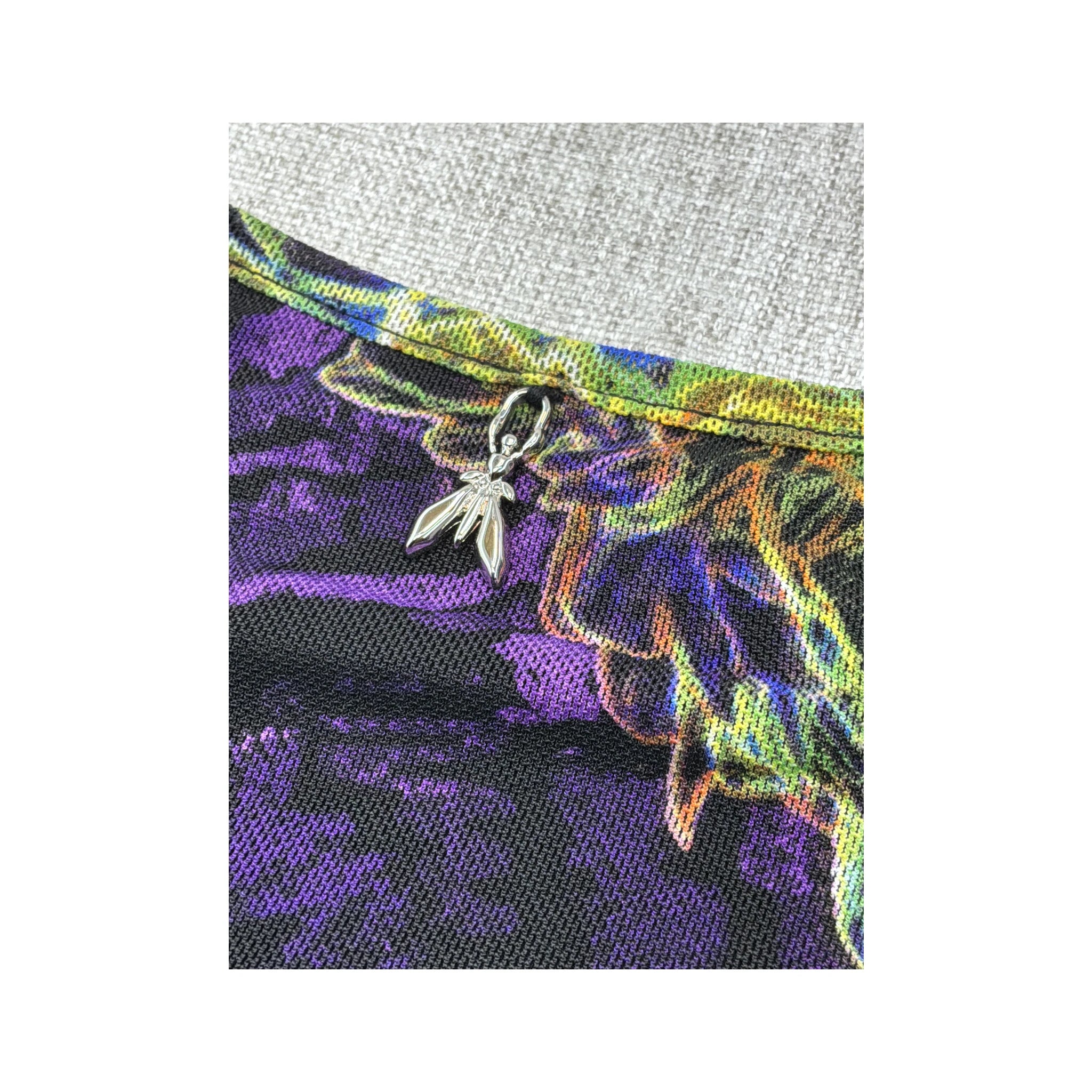 Patrizia Pepe Floral Mesh Tank Top