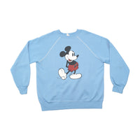 Vintage Mickey Mouse Graphic Raglan Sweatshirt
