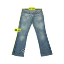 Nicole Vintage Light Wash Bootcut Cotton Jeans (repriced)