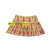 Blind Date Retro Floral Pleated Mini Skirt