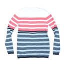 Tommy Hilfiger Striped Cotton Crewneck Sweater