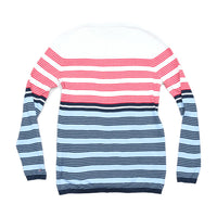 Tommy Hilfiger Striped Cotton Crewneck Sweater