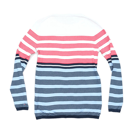 Tommy Hilfiger Striped Cotton Crewneck Sweater