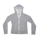 Nike Gray Zip-Up Hooded Jacket