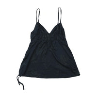 O'Neill Floral Jacquard Transparency Spaghetti Strap Tank Top