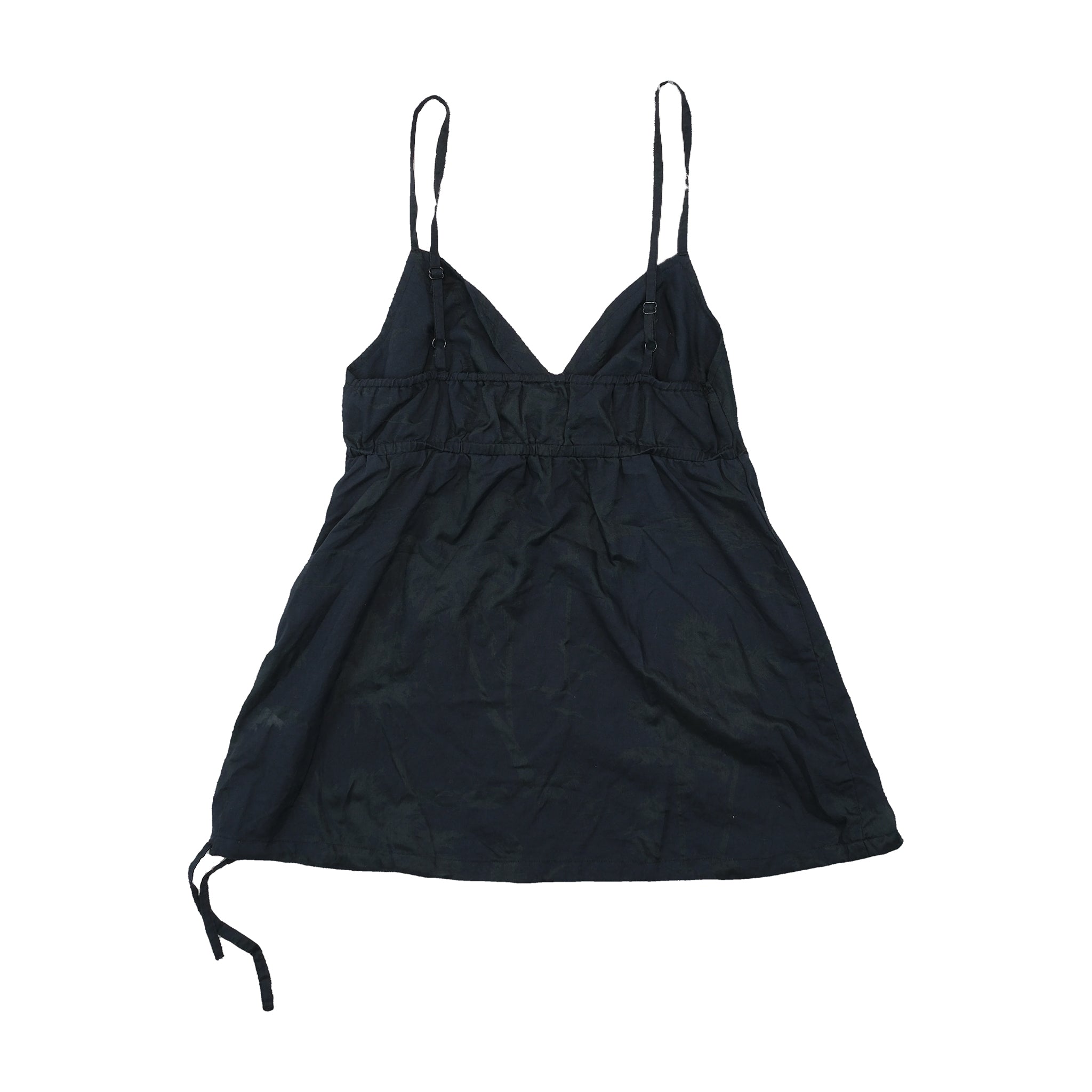 O'Neill Floral Jacquard Transparency Spaghetti Strap Tank Top