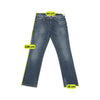 Rifle Faded Blue Cotton Straight Leg Jeans