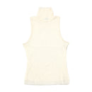 United Colours of Benetton Sheer Sleeveless Turtleneck Tank Top