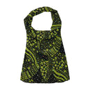 Top de alças Halter com estampado abstrato e Glitter