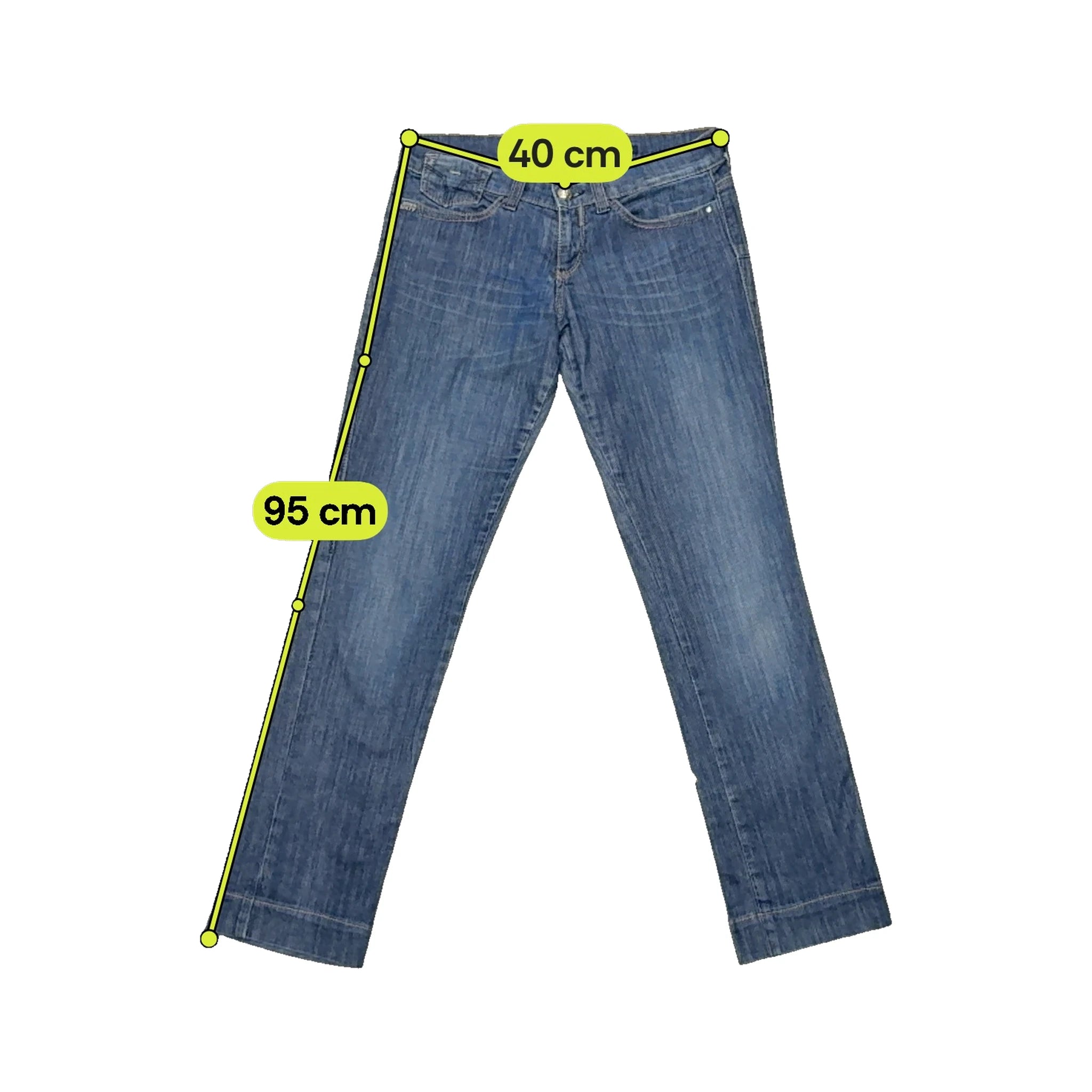 Miss Sixty Low Rise Slim Straight Denim Jeans