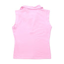 Vintage Guess Pink Sleeveless Collared Shirt
